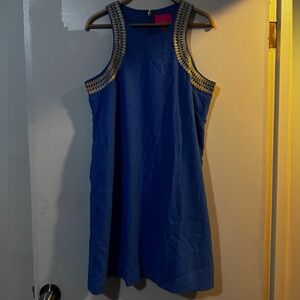 Lilly Pulitzer Elegant Blue Sleeveless Dress